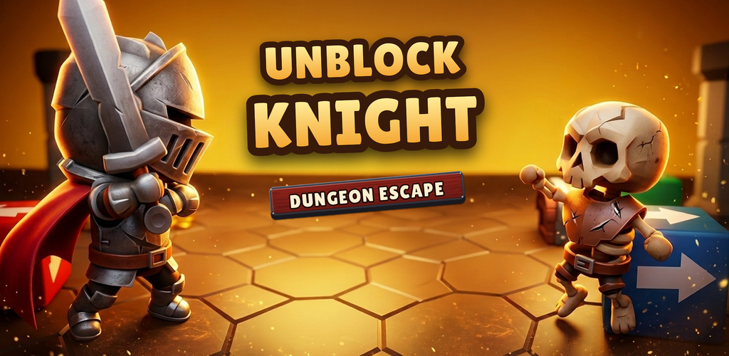 Unblock Knight: Dungeon Escape