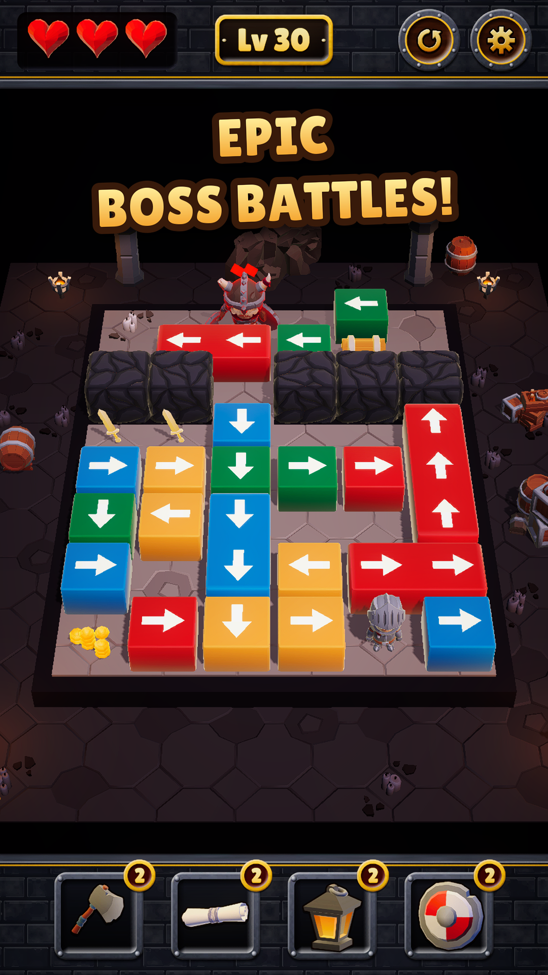 Unblock Knight: Dungeon Escape screenshot 3